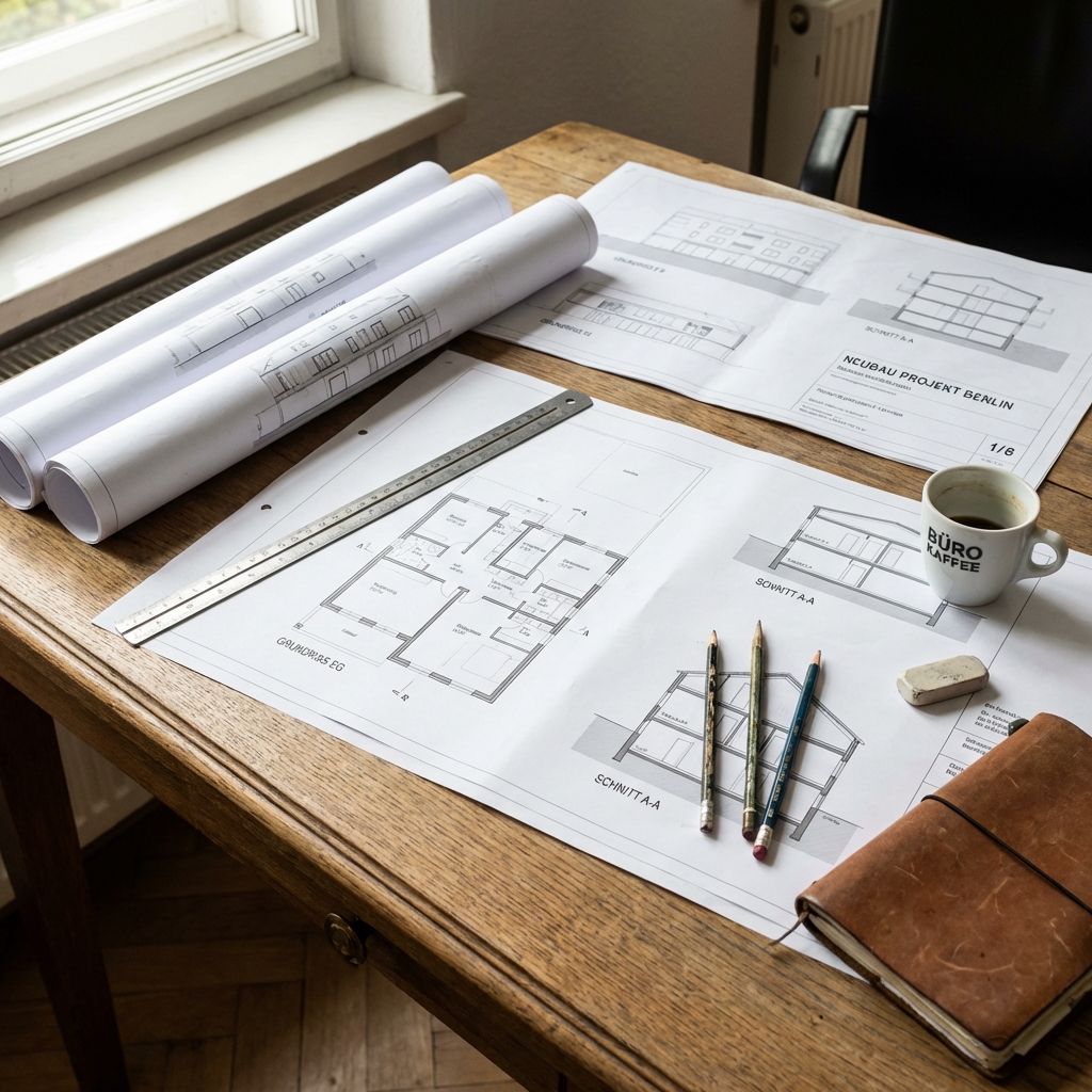 Projektplanung Gewerbehalle